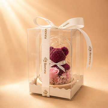 Mini Blush Glow Bear