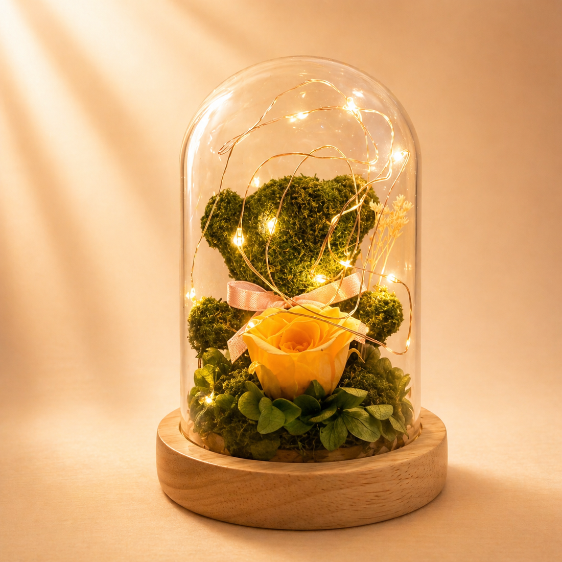 Mini Forest Glow Bear