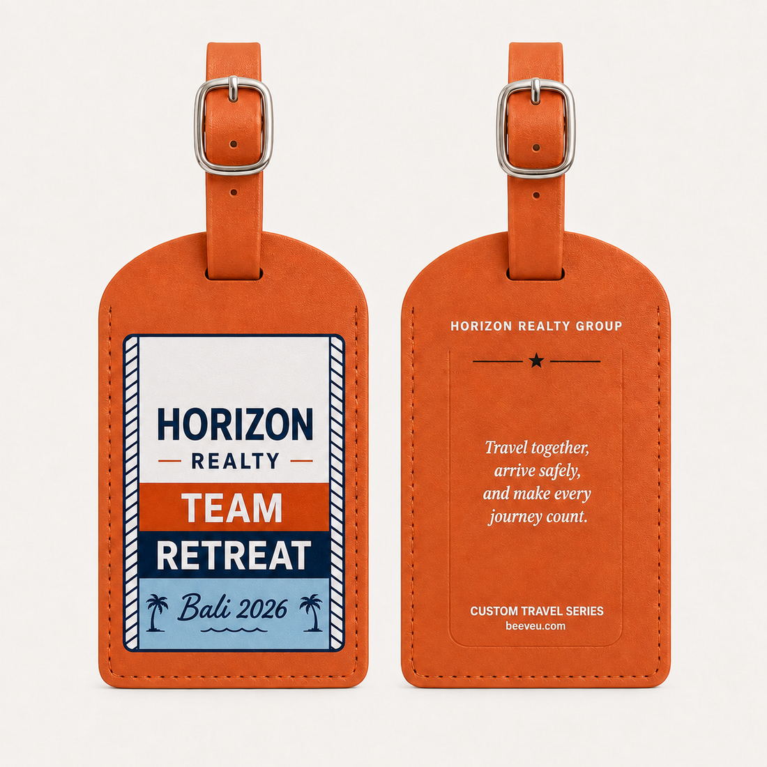 Custom PU Luggage Tag