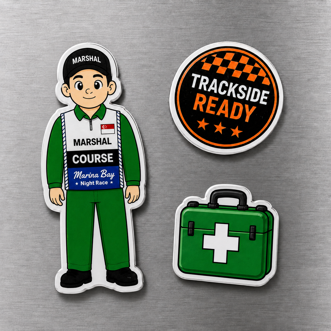 Medical Marshal Magnet Set