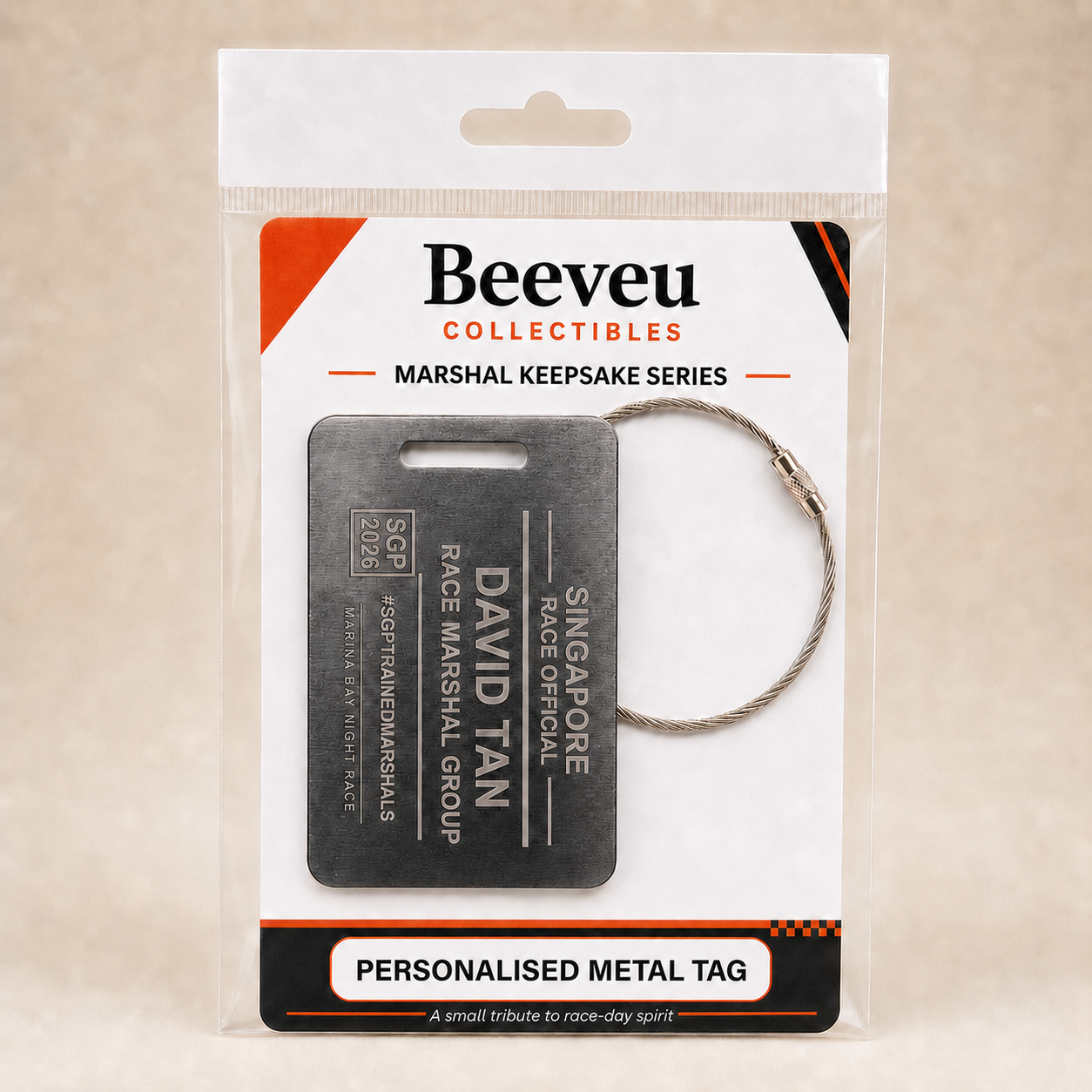 Personalised Marshal Metal Tag