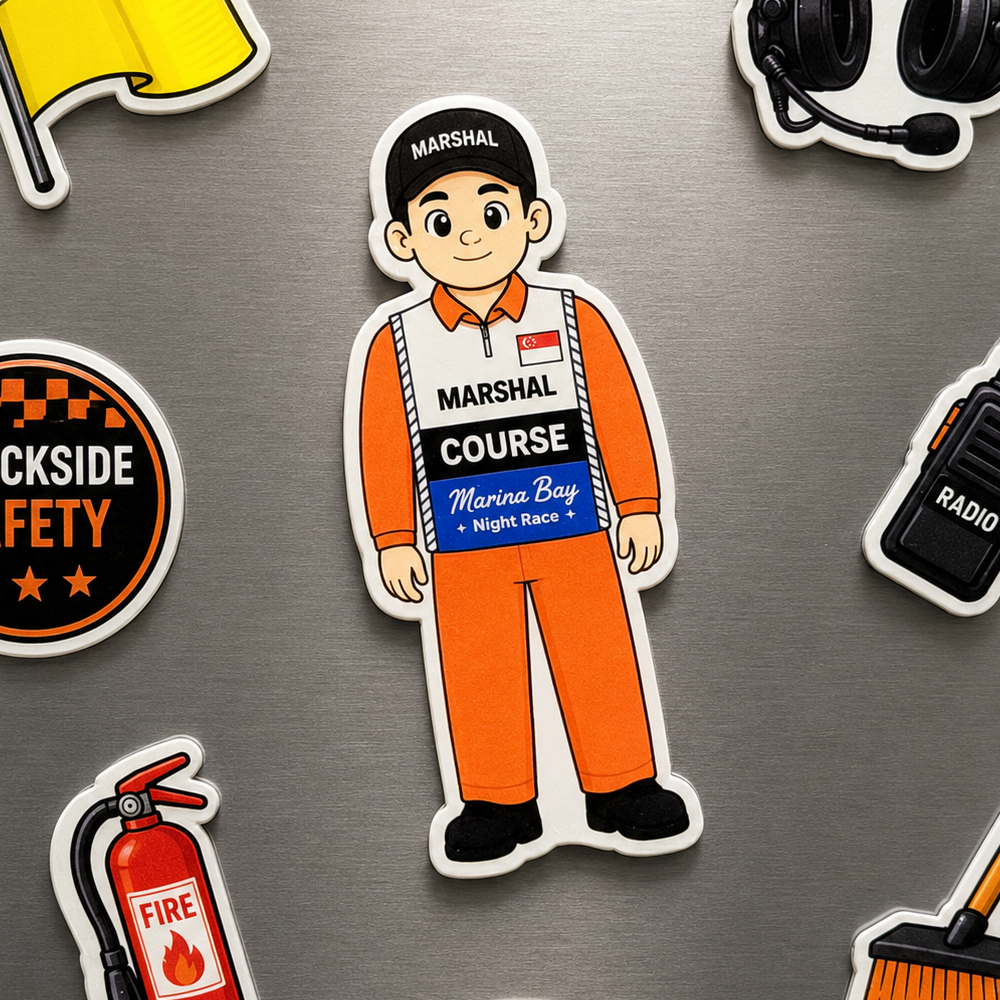 Race Marshal Magnet
