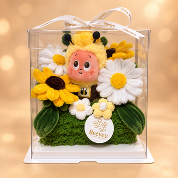 Sunny Bee Companion™ Floral Keepsake