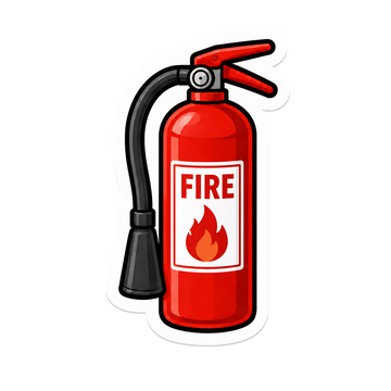 Fire Extinguisher Magnet