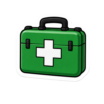 First Aid Kit Magnet
